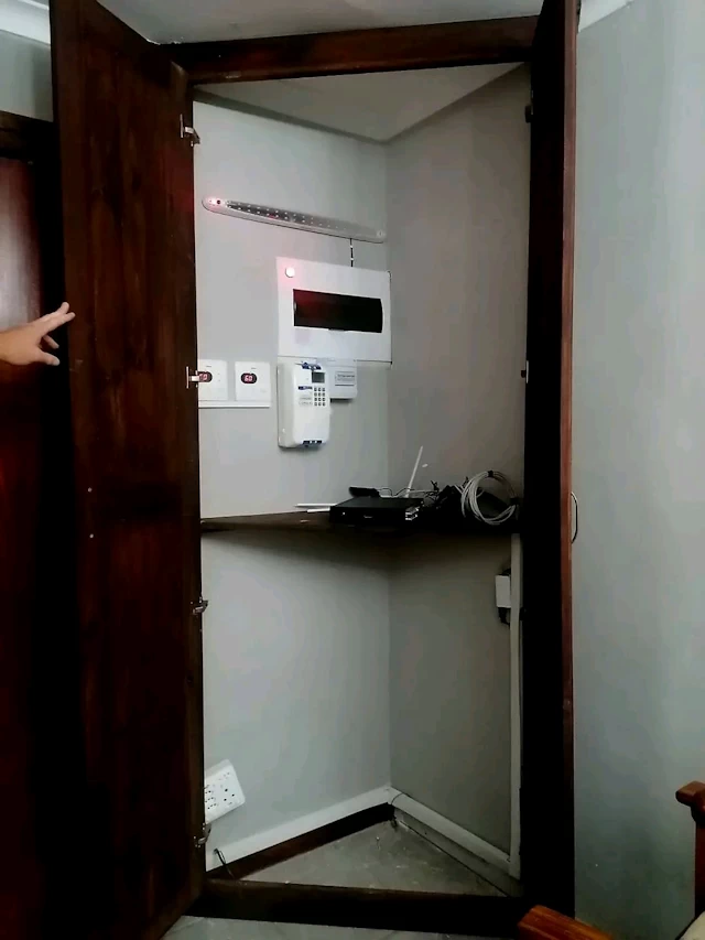 Wooden Corner Cupboard