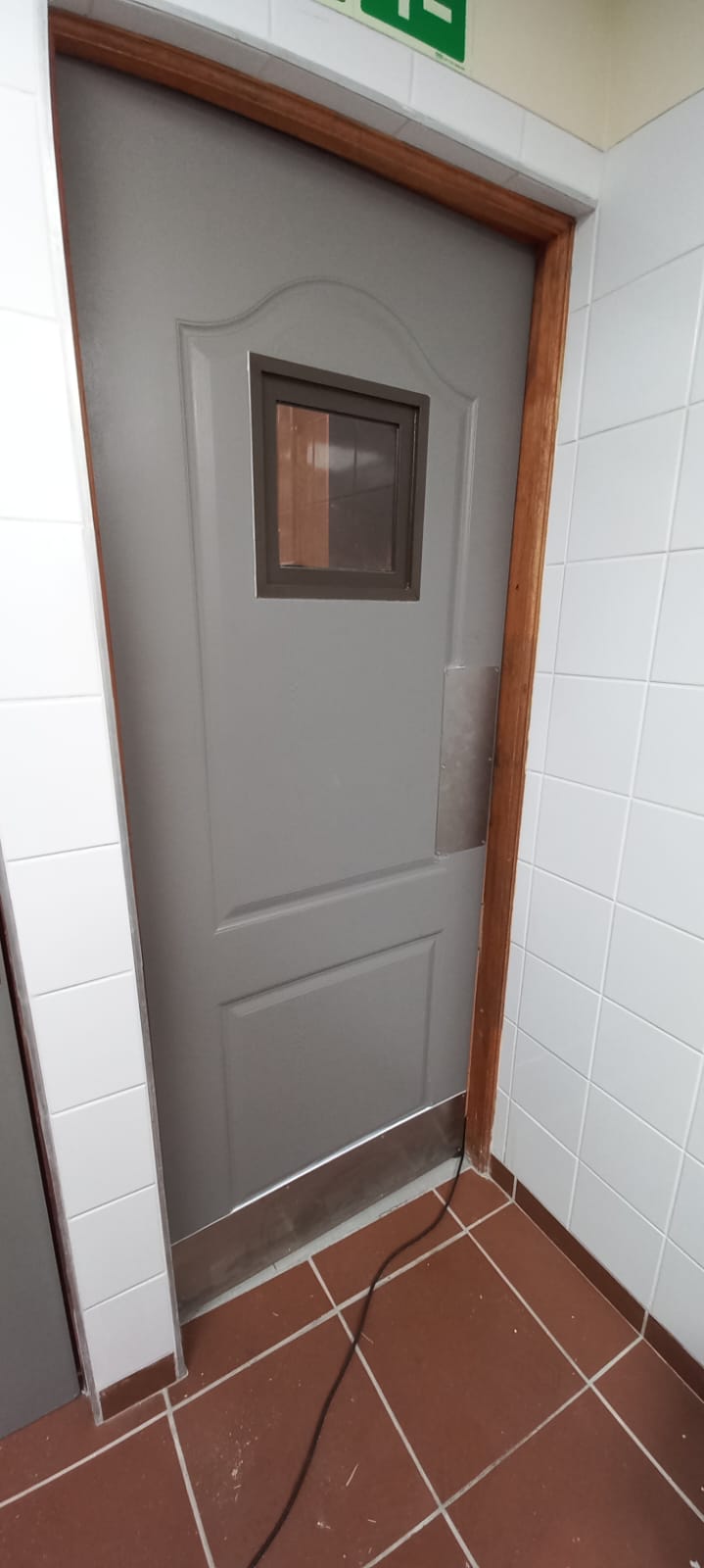 Bathroom door