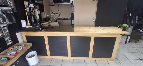 Wooden Counter